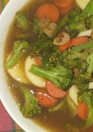 Foto resep Cah Brokoli Tofu Sosis