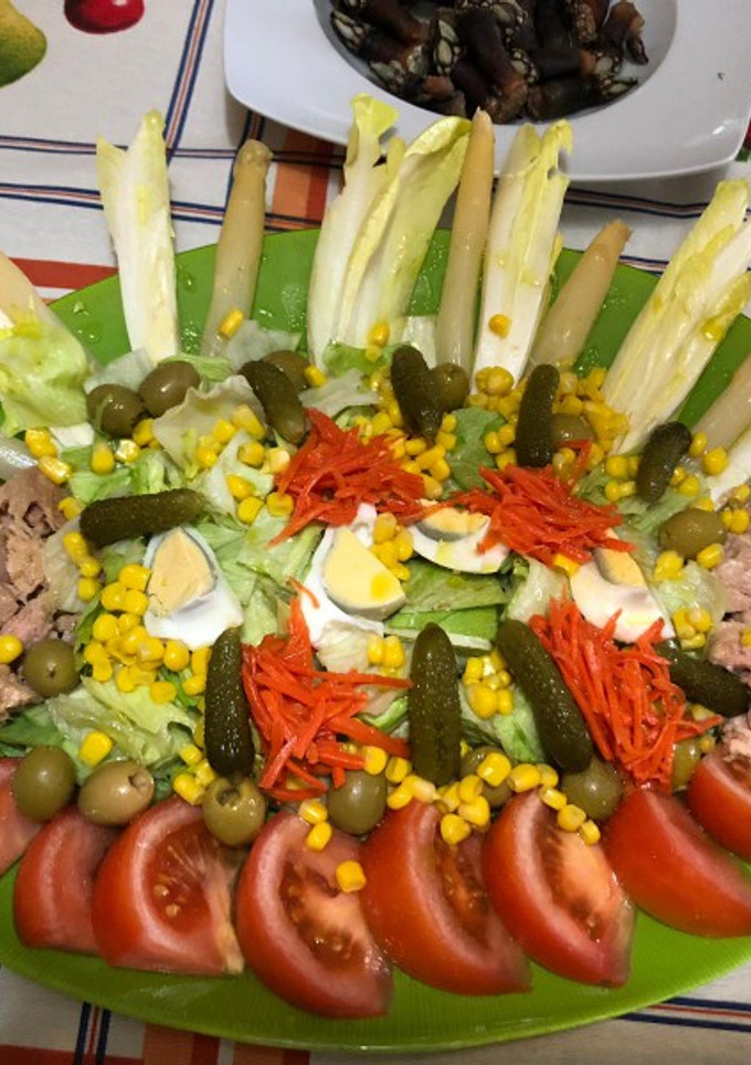 Una foto de Ensalada de Semana Santa