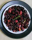 Amaranth and Hara cholia Curry
