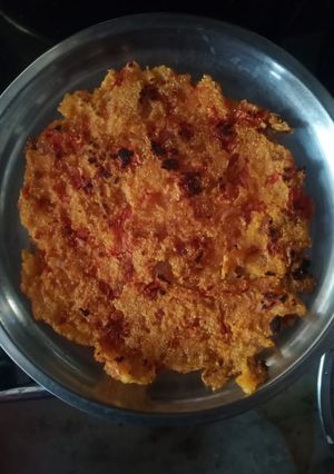 A picture of Suji chilla.