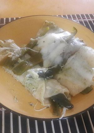 Una foto de Tacos verdes
