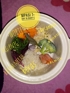 Foto resep Mpasi 7+ day 16 baby c