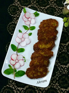 عکسی از دستور کتلت بدون تخممرغ