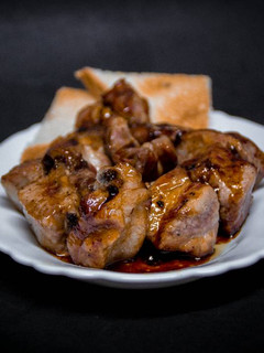 Una foto de Costillas a la miel al horno