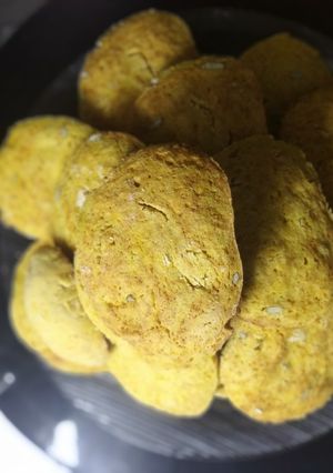 Una foto de Polvorones de zapallo cabutia