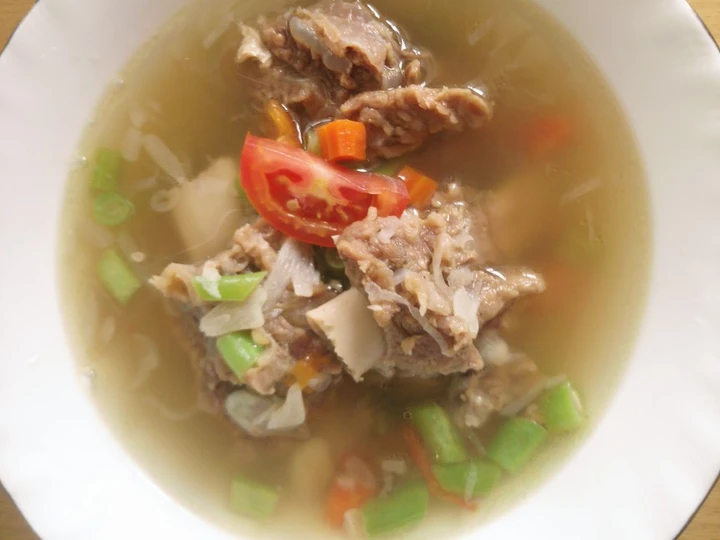 Cara Mudah Menyiapkan Resep Asem asem iga bocil Anti Ribet, Enak