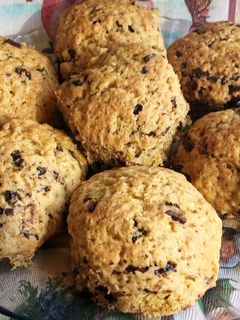 Sütőtökös csokis keksz🎃🍫 recept fotója