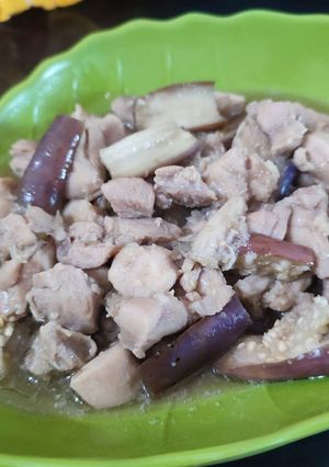 Foto resep Ayam Tumis Terong