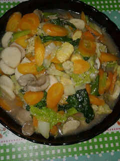Foto resep Capcay kuah + baso