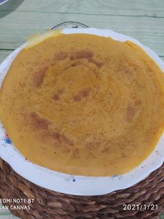 Una foto de Crepes de calabaza