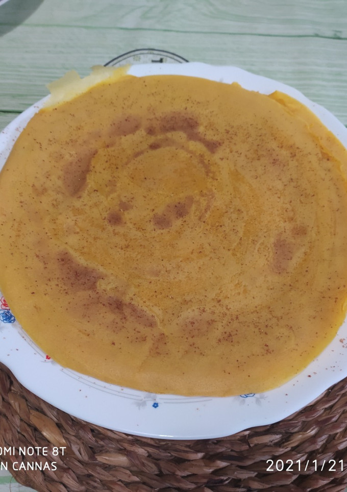 Una foto de Crepes de calabaza
