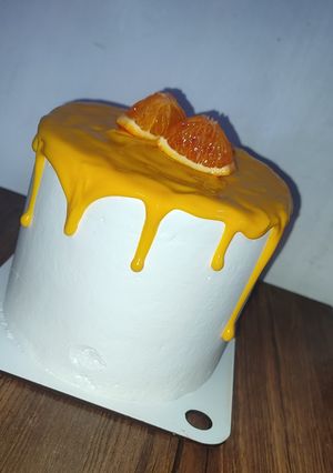 عکسی از دستور کیک اسفنجی پرتقالی 🍊