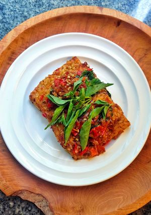 Foto resep Tempe Penyet Sambal Bawang Kemangi