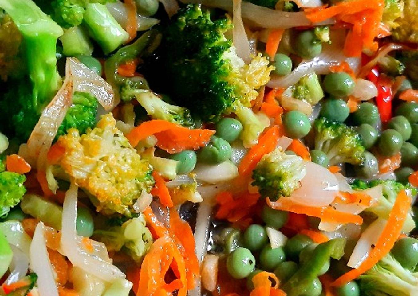 Vegetales Salteados, Ricos y Saludables para acompañar