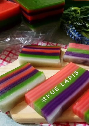 Foto resep 🍽Lapis sagu gurih 🍽