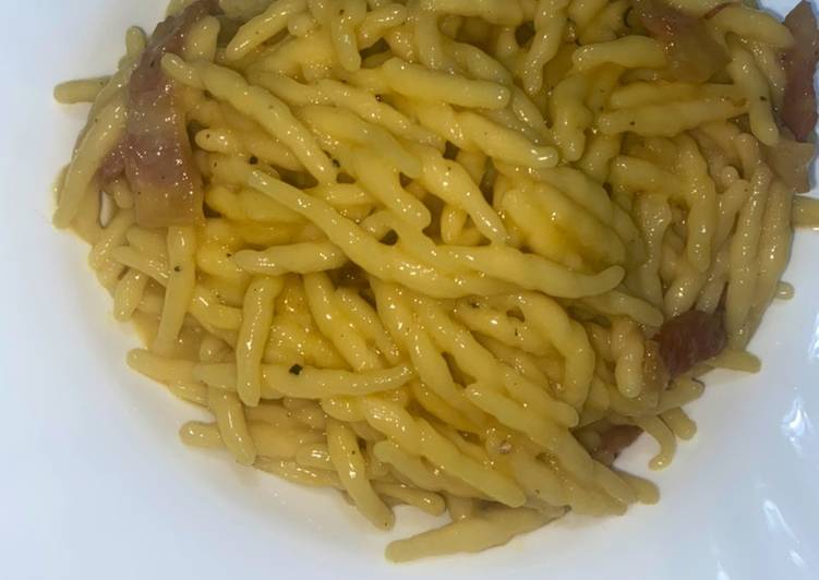 Recipe of Quick Pasta fresca carbonara