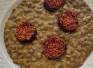 Lencsefőzelék recept fotója