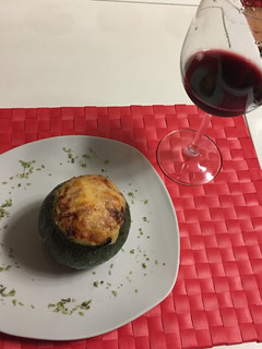 Una foto de Calabacines rellenos