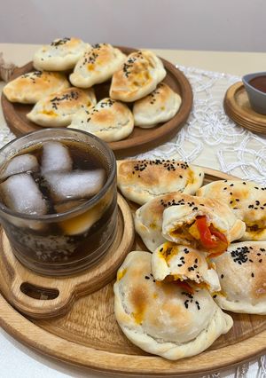 عکسی از دستور پیراشکی گوشت و سیب زمینی