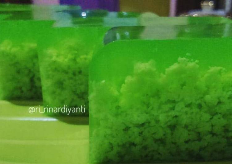 Resep 106. Puding Lumut (recipe HaniyaKitchen) yang Lezat