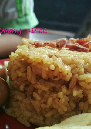 Foto resep Nasi kebuli ayam simple