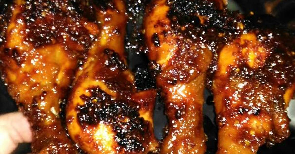 Resep Ayam bakar teflon pedas manis oleh Arinda Sucihati Cookpad