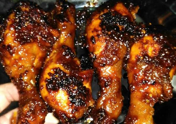 Resep Ayam Bakar Teflon Pedas Manis Oleh Arinda Sucihati Cookpad