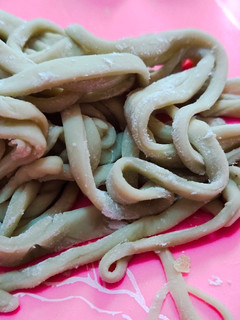 Foto resep Mie homemade bunga telang