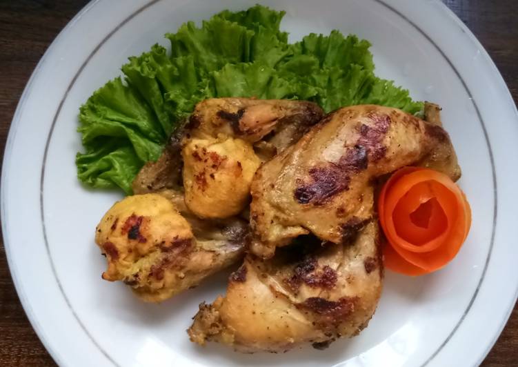 Resep Ayam bakar santan khas Banyuwangi Anti Gagal