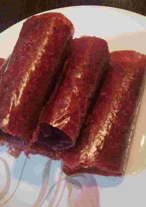 عکسی از دستور لواشک چند میوه