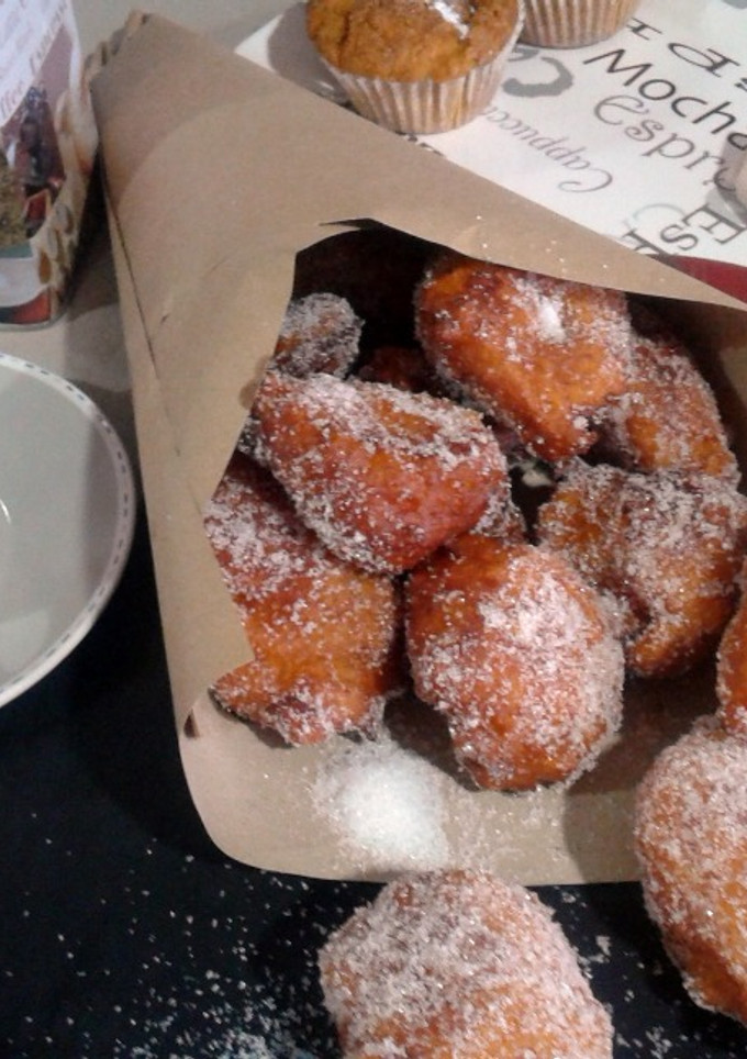 Una foto de Buñuelos de calabaza