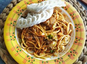 Foto resep Mie Gomak Pedas Khas Medan