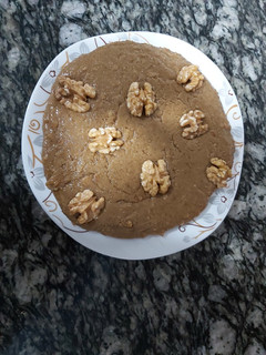A picture of Walnut halwa.