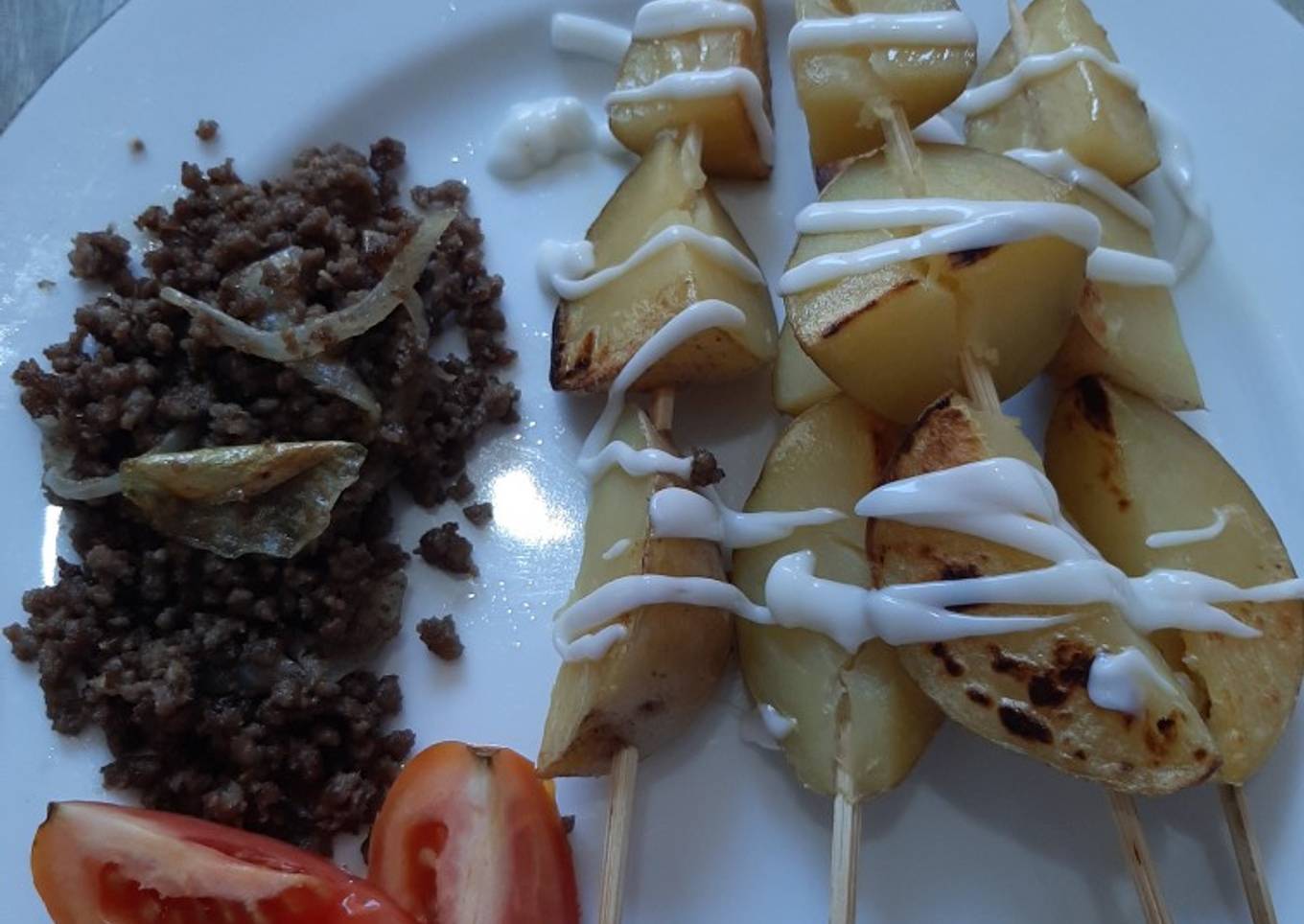 Kentang Asin Bakar