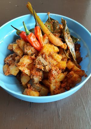 Foto resep Balado kentang hati sapi