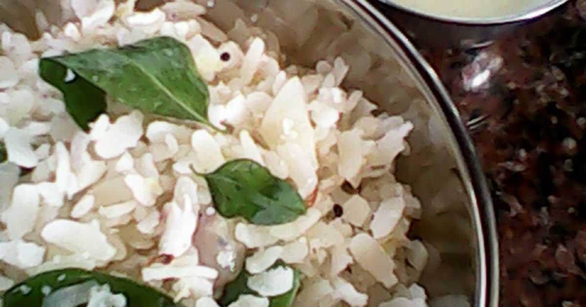 Thalicha Avul.....Coconut Chutney (Sauteed Beaten Rice) Recipe by ...