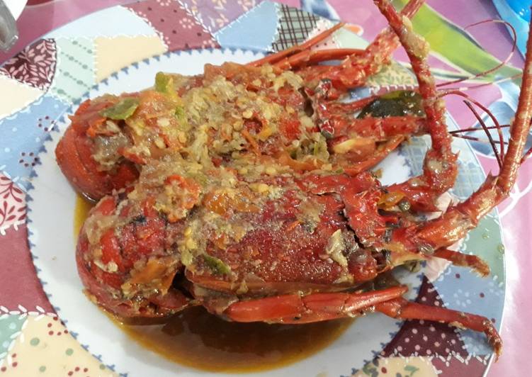 Resep Lobster pedas asam manis yang Bikin Ngiler