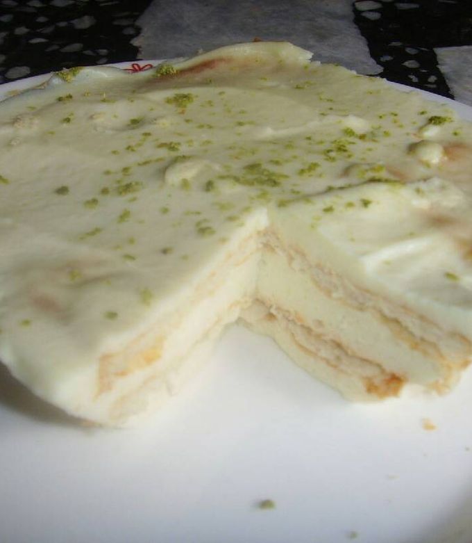 Una foto de Postre de limón