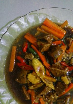 Foto resep Sapi lada hitam