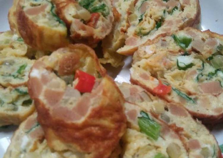 Bumbu Telur dadar gulung | Bahan Membuat Telur dadar gulung Yang Menggugah Selera