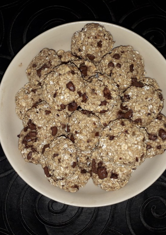 Una foto de Galletitas de avena y banana