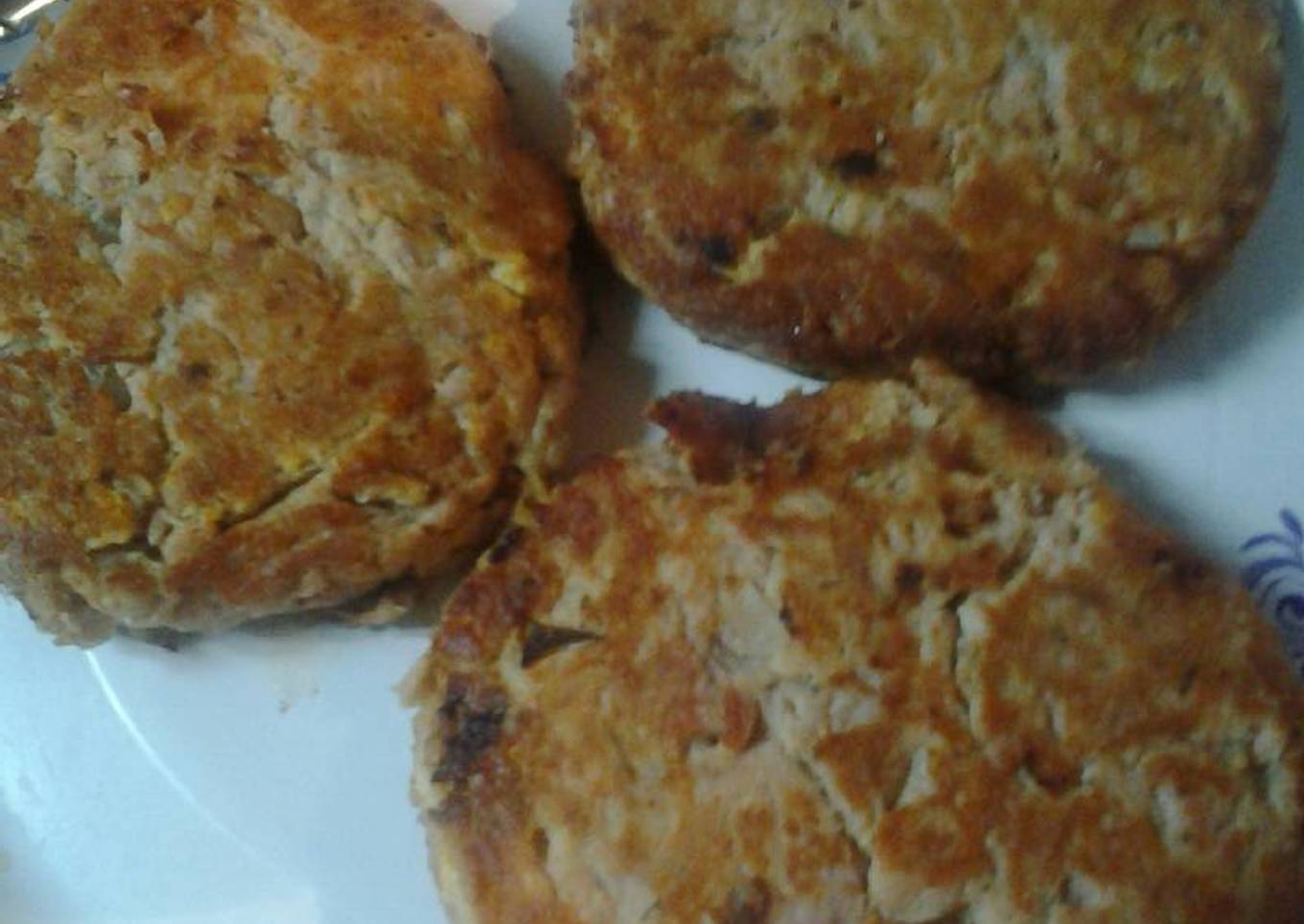 Full flavor Low carb tuna patties