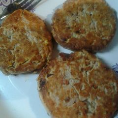A picture of Full flavor Low carb tuna patties.