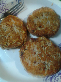 A picture of Full flavor Low carb tuna patties.