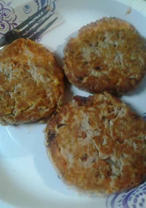 A picture of Full flavor Low carb tuna patties.