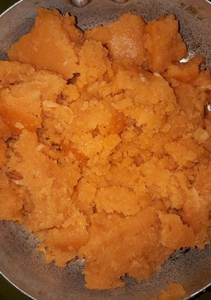 A picture of Atta Halwa.