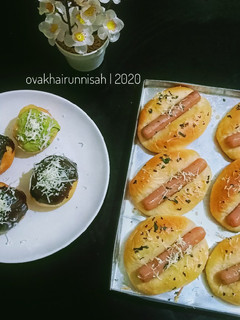 Foto resep Roti Sosis bonus 🍩 😁