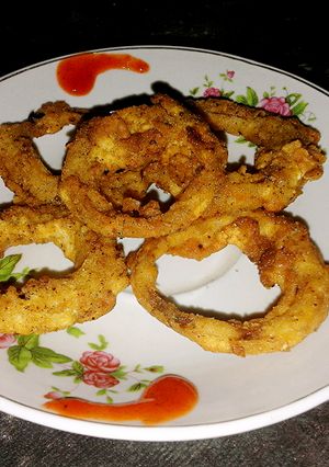 Foto resep Onion Rings Simple tapi Mantaaap