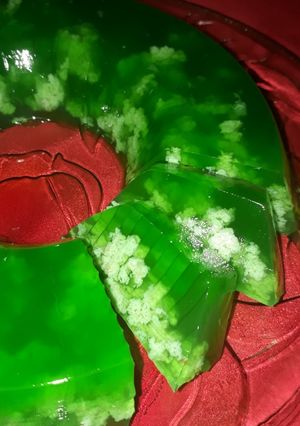 Foto resep Puding Lumut 💚