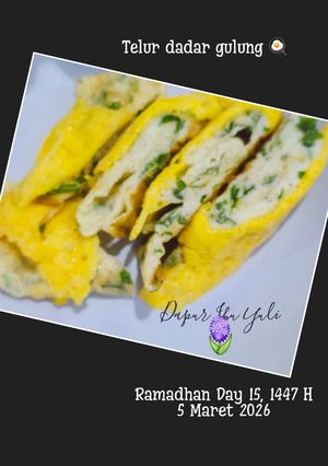 Foto resep Telur dadar gulung